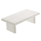 Modway - Relic Béton texturé Table basse - Blanc-Placement polyvalent