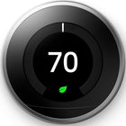 Google - Thermostat Nest Learning boîte ouverte - A0013 - Acier inoxydable-Économies Intelligentes : Apprend votre emploi du temps et vos préférences pour ajuster automatiquement les températures, vous aidant ainsi à économiser de l'énergie.