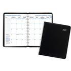 Staples - Agenda mensuel 2027 - 8 3/4 po H x 6 7/8 po l - noir - bilingue-Format des pages : 8 3/4 po H x 6 7/8 po l