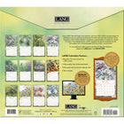 Lang - 2026 Oiseaux Chanteurs Calendrier Mural Deluxe Mensuel - 30,5 cm l x 30,5 cm H - Anglais-Papier élégant gaufré façon lin