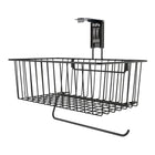 Gator Magnetics - Panier utilitaire magnétique de 15 po avec porte-serviettes - Capacité de 35 lb - Noir-Polyvalent : idéal pour le rangement mural et l'organisation pour suspendre des objets en vrac dans l'atelier, le garage, la maison, la grange ou le hangar. Le panier Gator se fixe solidement aux surfaces en acier courantes. Offre la flexibilité nécessaire pour stocker et suspendre vos peintures en aérosol, insectifuges, produits de nettoyage, adhésifs, rubans adhésifs, serviettes en papier et autres art