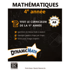 Dynamic Math book Alberta 4e année-Le classeur contient des instructions, des exemples et des questions pratiques