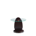 Manhattan Comfort - Table d’appoint moderne glamour Artesia 19,68 po - Noyer foncé-Design contemporain élégant pour sublimer votre environnement de vie
