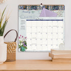 WSBL - 2026 Jardins Botaniques File-It  Calendrier mural Mensuel - 30,5 cm l x 30,5 cm H - Anglais-Crochet spiralé en haut