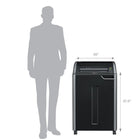 Fellowes - Dechiqueteuse Powershred 485Ci à coupe croisee, 30 feuilles-Type de panier : Boîtier avec corbeille à papier