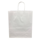 Staples - Sacs d'achat blanc, lindsey - 10 po x 5 po x 13 po - paquet de 250-Poids : 60 lb