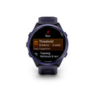 Garmin - Forerunner 570 - 47 mm, aluminium indigo avec bracelet translucide violet impérial/indigo-STATUT D'ENTRAÎNEMENT - À l'aide d'indicateurs tels que le statut HRV, l'historique des exercices récents et le VO2 max, obtenez un aperçu de l'efficacité de l'entraînement avec le statut d'entraînement - et sachez si vous vous entraînez de manière productive, au maximum ou tendu.