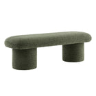 Modway - Orla Chenille recouverte Banc - Sage-Siège en mousse dense