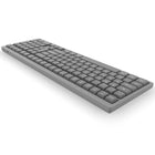 BlueDiamond - Clavier sans fil mécanique profil bas taille complète - disposition française, gris-Rétroéclairage à DEL Blanche: Le rétroéclairage à DEL blanche offre un fond lumineux pour une meilleure visibilité et un aspect épuré