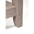 Bush Furniture - Bibliothèque haute à 5 tablettes Key West - gris délavé (KWB132WG-03)-Chaque tablette supporte jusqu’à 50 lb, vous pouvez donc y déposer votre bibliothèque personnelle et des décorations en toute confiance