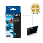 Epson - Cartouche d'encre 340 Claria Photo HD - Haute capacité - Cyan-Qualité photo supérieure