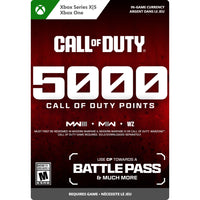 Call of Duty Points - 5,000 1P  Xbox Series X/S et Xbox One [Code Electronique]-Genre: Shooter