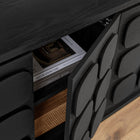 Modway - Toscana 61" Buffet - Noir-Glissières de plancher sans marquage