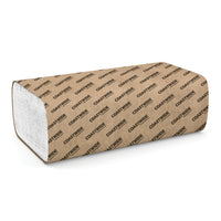 Coastwide Professional - Essuie-tout en papier à plis multiples - 250 feuilles - Blanc - Paquet de 16-Faits de fibres recyclées à 100 % avec un minimum de contenu postconsommation de 80 %