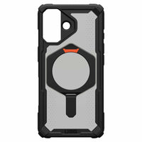 UAG - Étui Robuste Plasma XTE MagSafe  pour iPhone 17 - Noir/Orange Pop-Béquille intégrée