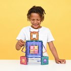 Connetix - Pack Portail Pastel, Contenant 48 Pièces-Entrez dans une nouvelle dimension du jeu Connetix avec trois tailles différentes de carrés conçus pour s'emboîter et se combiner, afin d'amener la construction ouverte à un tout nouveau niveau