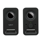 Logitech Haut-parleurs stéréo Z150-Contenu de la boîte: 2 haut-parleurs, boîtier d'alimentation, documentation utilisateur