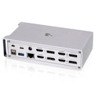 IOGEAR - Station d'accueil universelle 4K Quad Dock Pro-Conçu pour les utilisateurs expérimentés