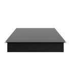 Nexera - Lit plateforme Valere Queen, Noir-Style Épuré et Moderne : Rehaussez votre chambre avec les lignes épurées de notre lit plateforme, conçu pour compléter tout décor sans effort