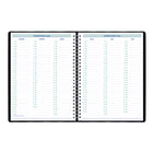 Blueline - 2026 Agenda Planifi-Action 5-jour hebdomadaire/mensuel 13 mois - 10-1/4 po x 7-5/8 po - Noir - Français-Inclus: une section dédiée aux notes et une section pour les contacts