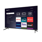 ESI - Téléviseur intelligent Roku UHD DLED 50"-Résolution native de 3 840 x 2 160 pour des performances Ultra-HD (4K)