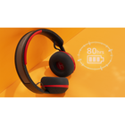 Philips - TAA6219 Casque supra-auriculaire à énergie solaire - noir-Application Philips Headphones - Notre application compagnon pratique vous permet de voir combien d’énergie vous générez grâce à la lumière du soleil et de vérifier les niveaux de batterie. Vous pouvez également utiliser l’application pour activer des battements binauraux conçus pour favoriser la relaxation ou la concentration : vous pouvez écouter les battements seuls, mélangés à votre musique, ou comme son d’arrière-plan dans un paysage s