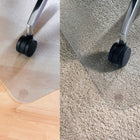 Floortex - Polycarbonate Chairmat for Hard Floors, Anti-Slip Rectangle - 36 po x 48 po-Un adhésif puissant assure une fixation sûre et fiable.