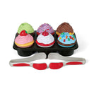 Popular Playthings - PPY64005 Cupcakes magnétiques à cuisiner et à jouer-Cupcakes magnétiques et glaçage : mélangez facilement les pièces pour créer une multitude de combinaisons créatives.