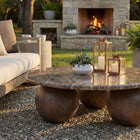 Modway - Pietra Manche intérieure Terrasse extérieure Faux marbre Table basse - Empire-Construction résistante aux intempéries