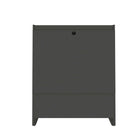 Manhattan Comfort - Coney commode moderne mi-siècle 27,55" gris-10