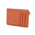 Champs - Porte-cartes Iconic Access -Tan-Doublure de protection RFID