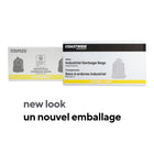 Coastwide Professional - Sacs à ordures - résistants - 30 po l x 38 po L - transparents - Paquet de 200-Couleur : Transparent