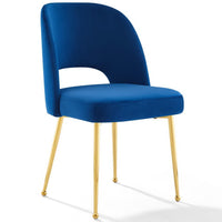 Modway - Rouse Salle à manger Fauteuil d’appoint - Marine-Fauteuil d’appoint de la salle à manger