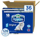 Royale - Mouchoirs Original 2-plis - Paquet de 36-Les produits de papier Royale sont carboneutres. Avec les produits de papier Royale, vous pouvez vous soucier de l'environnement sans compromettre votre souci de la qualité