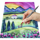 Staedtler - 3001 C6-1 Feutres pinceaux à pigments double pointe - L'Europe - Paquet de 6-5