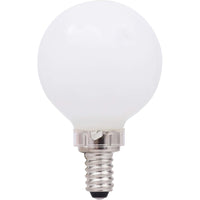 Northern Stars - DEL Ampoule, LE-5G16/950/IF 5000K 120V 4W E12 350LM = 40W - Givrée - 2 Paquet-Ampoule DEL G16 Avec Culot E12 