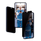 PanzerGlass - Protecteur d'écran de confidentialité pour Samsung Galaxy S24 - Noir-Le verre de protection d'écran le plus résistant