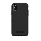 Étui OtterBox Symmetry pour iPhone XR – Noir-Polycarbonate, caoutchouc synthétique