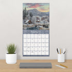 DateWorks - 2026 Calendrier Mural 16 Mois - 12 po x 12 po - Route de Campagne - Anglais -Comprend des pages mensuelles de janvier à décembre 2026, ainsi que les 4 derniers mois de 2025