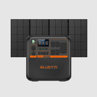 Bluetti - Premium Series AC200PL centrale électrique portable et panneau solaire PV350-Charge plus rapide : Prêt à aller dans les 1 heure avec AC Turbo Charging ou charge PV.  Puisez dans l’énergie abondante du soleil grâce à une charge photovoltaïque efficace.