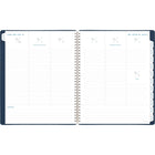 AT-A-GLANCE - Agenda scolaire hebdomadaire/mensuel Signature 2025-2026 - 11 po H x 8 3/8 po l - bleu marine - bilingue-Format des pages : 11 po H x 8 3/8 po l
