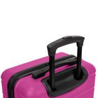 Swiss Mobility - Valise de cabine rigide 21.50po de la collection YVR - Rose-Roues pivotantes simples à 360 degrés pour un roulement sans effort, doux et silencieux
