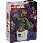 LEGO - Super Hero Dancing Groot - 459 pièces-Ce jouet Groot à construire est articulé pour une action animée