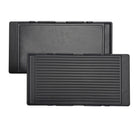 Kucht - 48 po Série KXP Cuisinière double énergie Propane - Acier inoxydable-Égalant la puissance des cuisines professionnelles, ce modèle haut de gamme comprend deux fours séparés : un four de convection de 30 po avec deux éléments de cuisson de 3000 W (base) et 850 W (haut), un gril de 3500 W (haut), et un four de 18 po muni d’un élément de cuisson de 2500 W (base) — assez d’espace pour préparer un véritable festin, avec de la place en surplus