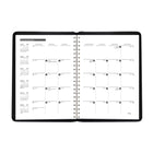 Mead - Cahier de rendez-vous hebdomadaire/mensuel 2027 - 11 po H x 8 1/2 po l - couleurs assorties - bilingue-Format des pages : 11 po H x 8 1/2 po l