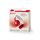 tonies - Casque d’écoute Bluetooth - Rouge couché de soleil-Les lumières à DEL en forme de tête de chat sur chaque oreillette ajoutent une touche amusante et colorée