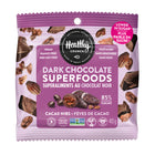 Healthy Crunch - Cacao Nibs Chocolat noir Superfoods, 50 unités x 40 grammes-Sans allergène