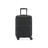 Swiss Mobility SFO 19 po Valise de cabine rigide - Noir-Roues doubles à 360 degrés (8 roues) pour un roulement sans effort