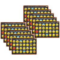 Ashley Productions - Smart Poly Tapis de souris pour ordinateur - 8" x 10" - Comment vous sentez-vous - Paquet de 10-Commencez votre journée du bon pied avec ces accessoires élégants et fonctionnels qui arborent des citations inspirantes et des expressions positives.