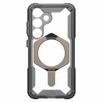 UAG - Plasma XTE Rugged Kickstand Case avec aimant pour Samsung Galaxy S25 - Ash/Titanium-Support intégré avec plusieurs modes de visionnage